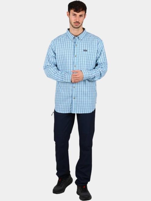 Columbia Rapid Rivers II Long Sleeve Shirt férfi hosszú ujjú ing kék színben 5