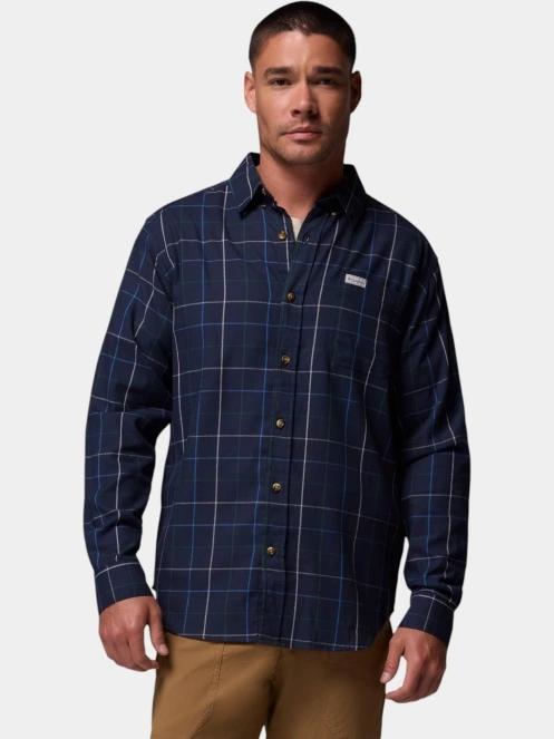 Columbia Rapid Rivers II Long Sleeve Shirt férfi hosszú ujjú ing kék színben 2