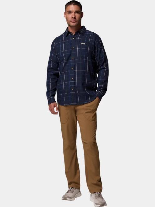 Columbia Rapid Rivers II Long Sleeve Shirt férfi hosszú ujjú ing kék színben 6