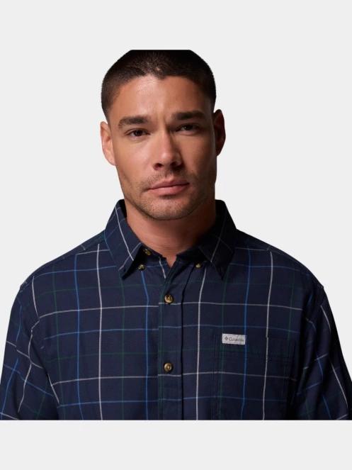 Columbia Rapid Rivers II Long Sleeve Shirt férfi hosszú ujjú ing kék színben 7