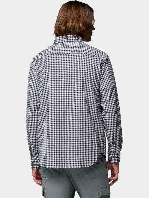 Columbia Rapid Rivers II Long Sleeve Shirt férfi hosszú ujjú ing fekete színben 4