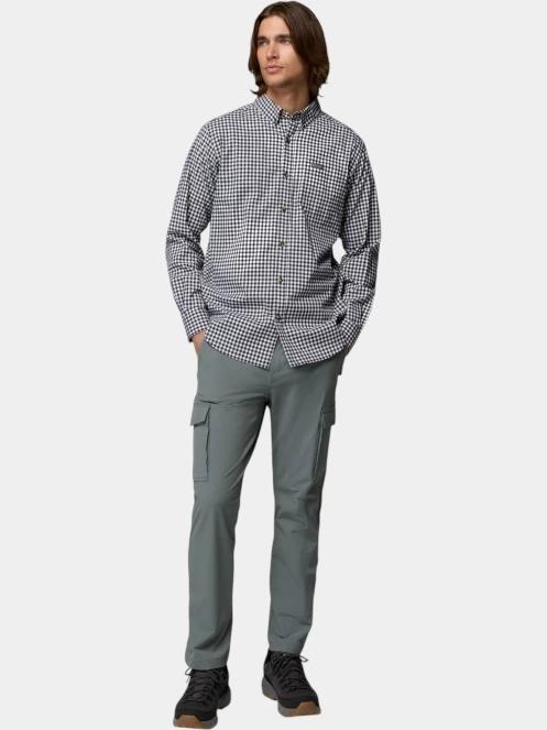 Columbia Rapid Rivers II Long Sleeve Shirt férfi hosszú ujjú ing fekete színben 5
