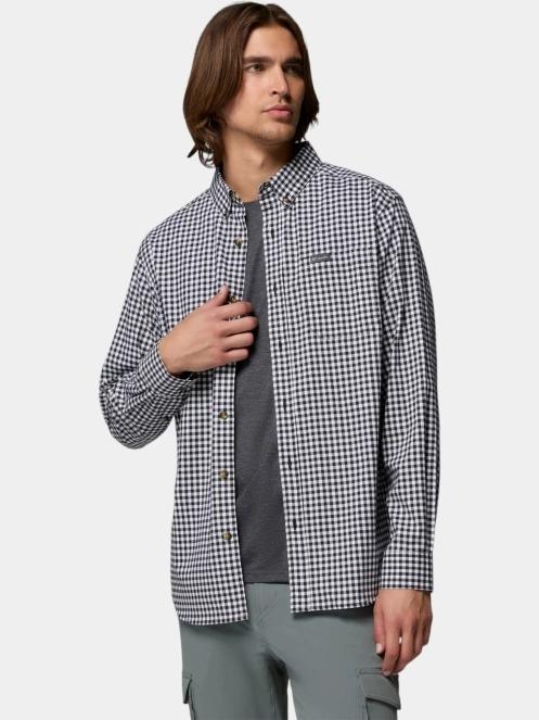 Columbia Rapid Rivers II Long Sleeve Shirt férfi hosszú ujjú ing fekete színben 6