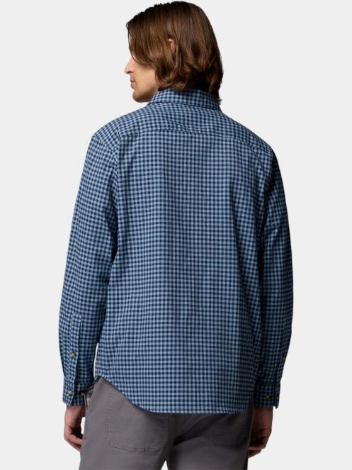 Columbia Rapid Rivers II Long Sleeve Shirt férfi hosszú ujjú ing kék színben 4