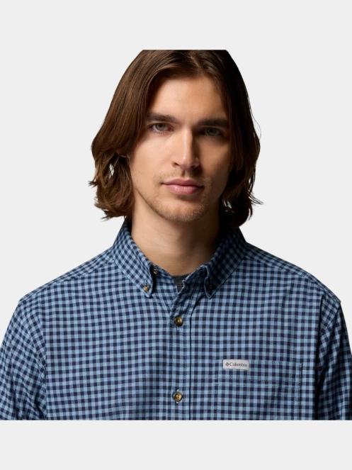 Columbia Rapid Rivers II Long Sleeve Shirt férfi hosszú ujjú ing kék színben 6