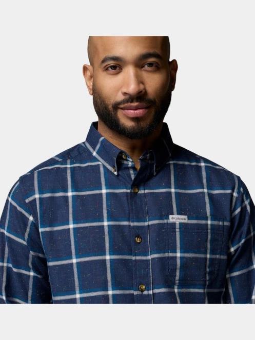 Columbia Rapid Rivers II Long Sleeve Shirt férfi hosszú ujjú ing sötétkék színben 6