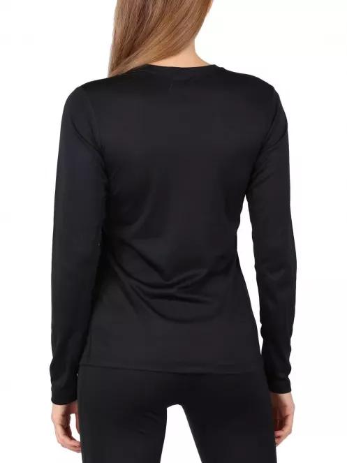Columbia Midweight II Long Sleeve Top női aláöltöző felső fekete színben 3