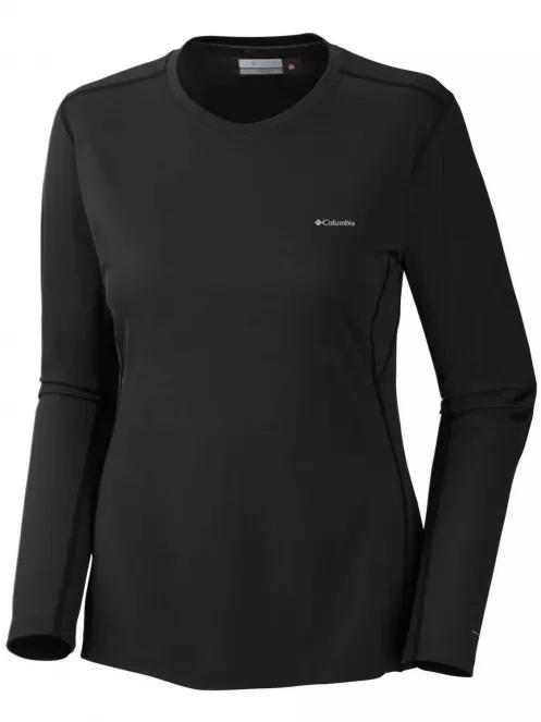 Columbia Midweight II Long Sleeve Top női aláöltöző felső fekete színben 2