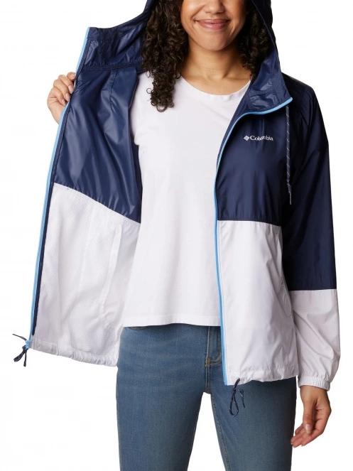 Columbia Flash Forward Windbreaker női széldzseki kék színben 6