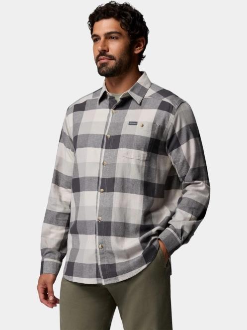 Columbia Cornell Woods Flannel Long Sleeve Shirt férfi hosszú ujjú ing kék színben 3
