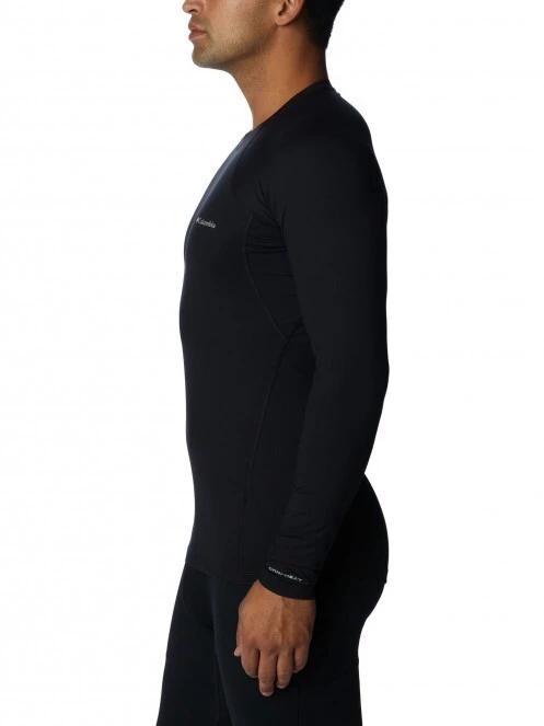 Columbia Heavyweight Stretch Long Sleeve Top férfi aláöltöző felső fekete színben 3