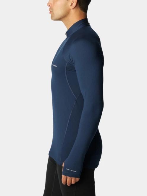 Columbia Midweight Stretch Long Sleeve Half Zip férfi aláöltöző felső kék színben 3
