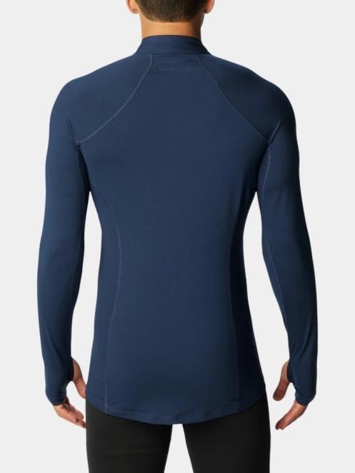 Columbia Midweight Stretch Long Sleeve Half Zip férfi aláöltöző felső kék színben 4