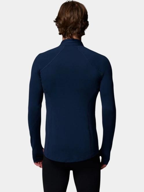Columbia Midweight Stretch Long Sleeve Half Zip férfi aláöltöző felső sötétkék színben 4