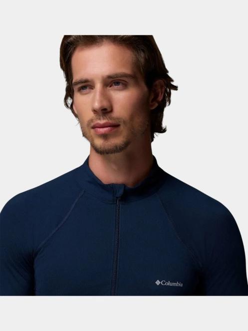 Columbia Midweight Stretch Long Sleeve Half Zip férfi aláöltöző felső sötétkék színben 6
