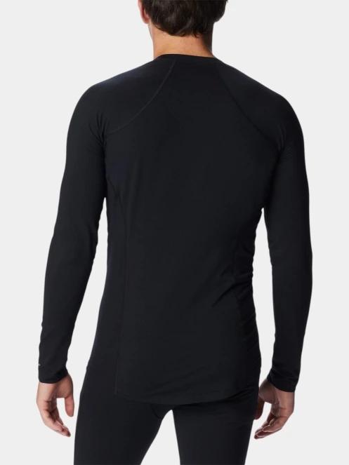 Columbia Midweight Stretch Long Sleeve Top férfi aláöltöző felső fekete színben 4