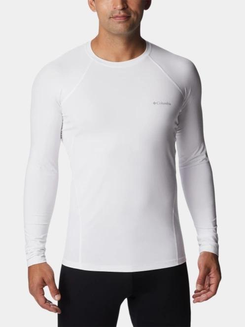 Columbia Midweight Stretch Long Sleeve Top férfi aláöltöző felső fehér színben 2