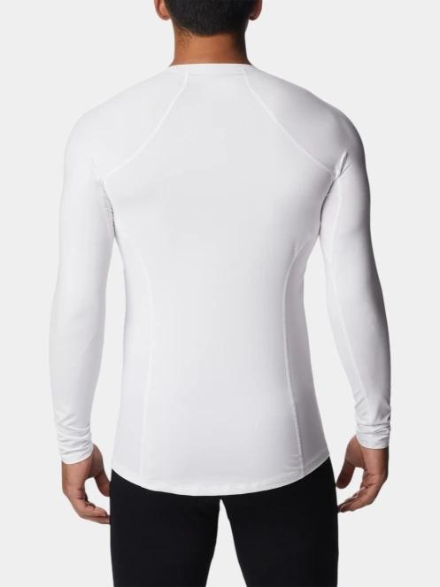 Columbia Midweight Stretch Long Sleeve Top férfi aláöltöző felső fehér színben 4