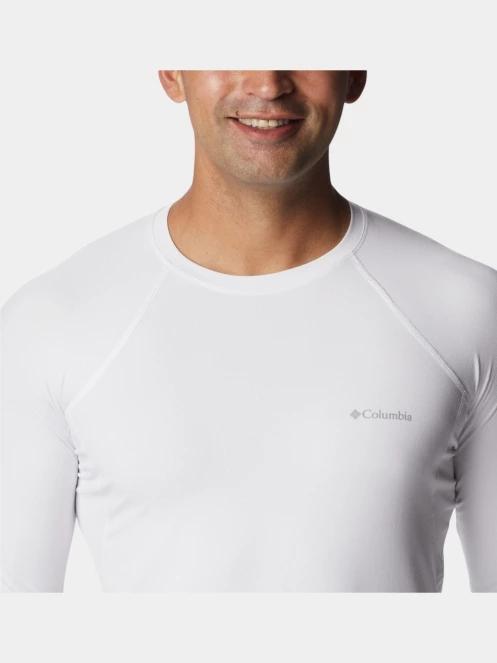 Columbia Midweight Stretch Long Sleeve Top férfi aláöltöző felső fehér színben 5