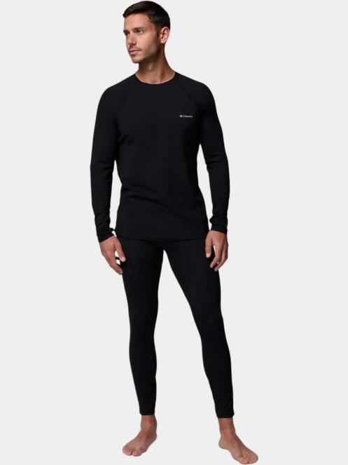 Columbia Midweight Stretch Long Sleeve Top férfi aláöltöző felső fekete színben 5