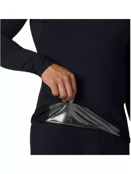 Columbia Midweight Stretch Long Sleeve Top férfi aláöltöző felső fekete színben 4