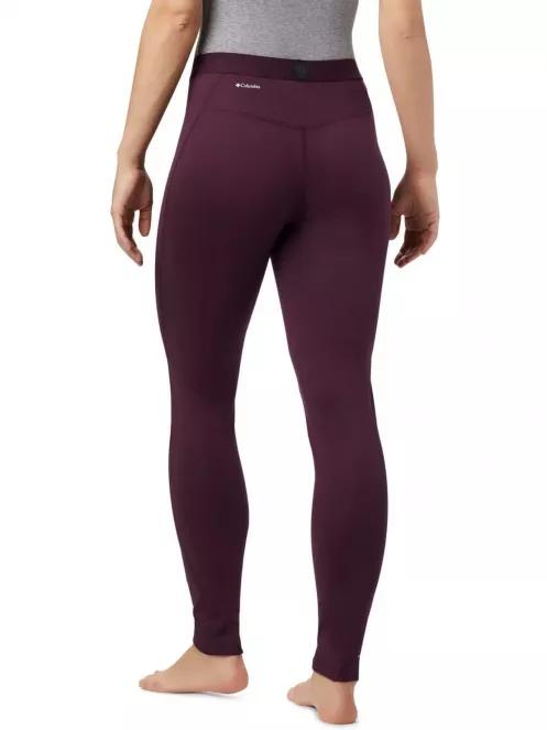 Columbia Heavyweight II Tight női aláöltöző nadrág lila színben 3
