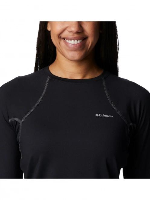 Columbia Heavyweight Stretch Long Sleeve Top női aláöltöző felső fekete színben 5