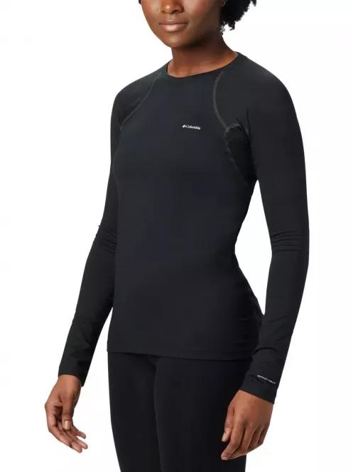 Columbia Heavyweight Stretch Long Sleeve Top női aláöltöző felső fekete színben 2