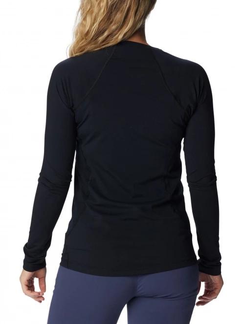 Columbia Midweight Stretch Long Sleeve Top női aláöltöző felső fekete színben 4