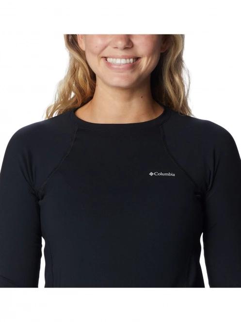 Columbia Midweight Stretch Long Sleeve Top női aláöltöző felső fekete színben 5