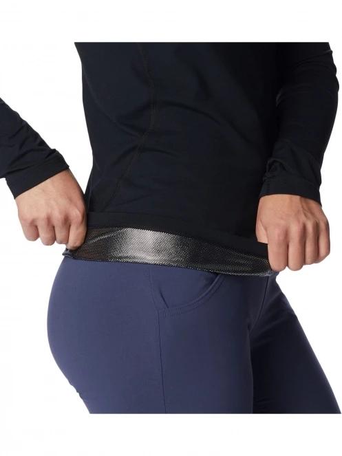 Columbia Midweight Stretch Long Sleeve Top női aláöltöző felső fekete színben 6