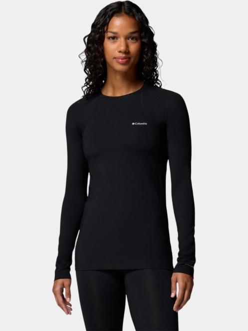 Columbia Midweight Stretch Long Sleeve Top női aláöltöző felső fekete színben 2