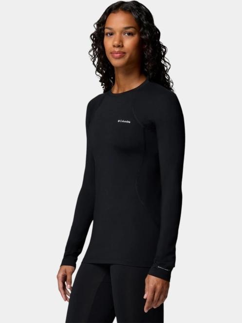 Columbia Midweight Stretch Long Sleeve Top női aláöltöző felső fekete színben 3