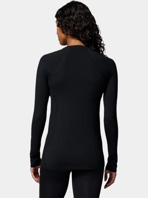 Columbia Midweight Stretch Long Sleeve Top női aláöltöző felső fekete színben 4