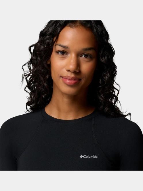 Columbia Midweight Stretch Long Sleeve Top női aláöltöző felső fekete színben 7