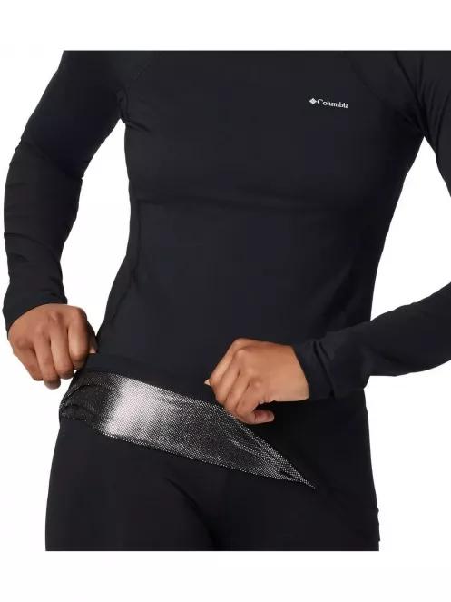 Columbia Midweight Stretch Long Sleeve Top női aláöltöző felső fekete színben 4