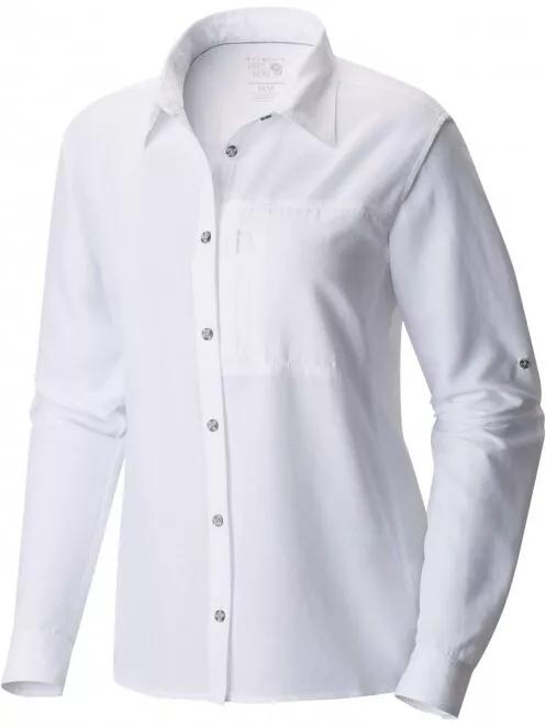 Mountain Hardwear Canyon Long Sleeve Shirt női túraing fehér színben 5