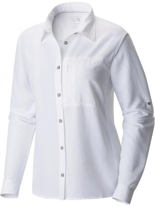 Mountain Hardwear Canyon Long Sleeve Shirt női túraing fehér színben 2