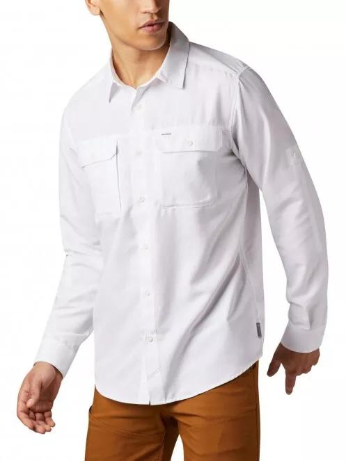 Mountain Hardwear Canyon Long Sleeve Shirt férfi túraing fehér színben 2