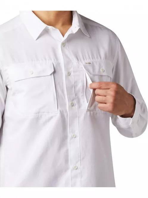 Mountain Hardwear Canyon Long Sleeve Shirt férfi túraing fehér színben 5