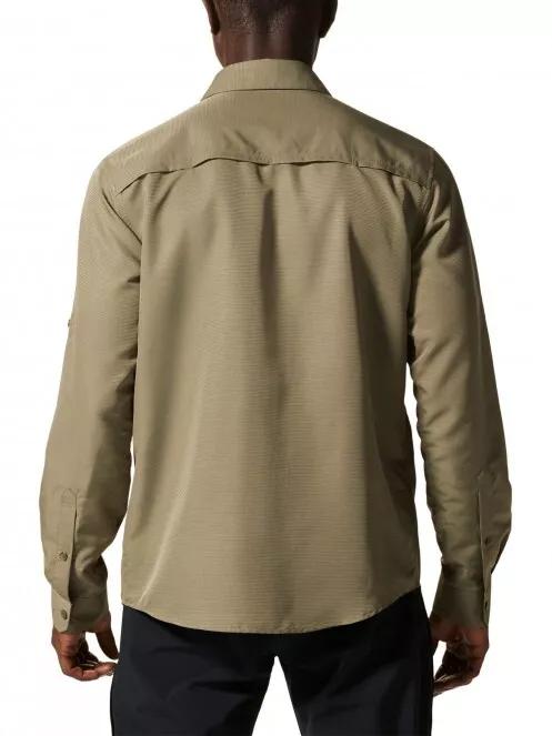 Mountain Hardwear Canyon Long Sleeve Shirt férfi túraing zöld színben 3