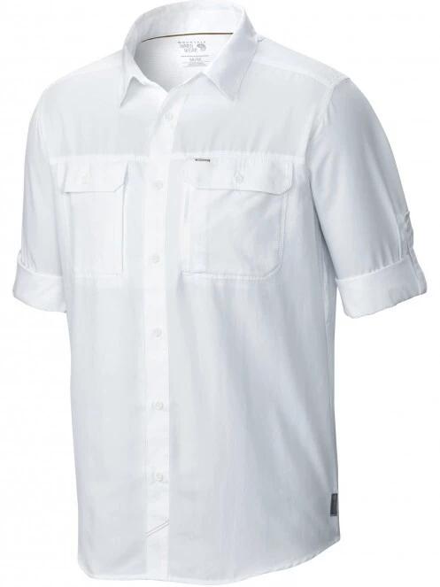 Mountain Hardwear Canyon Long Sleeve Shirt férfi túraing fehér színben 4