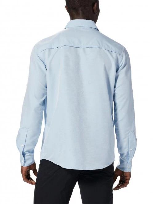 Mountain Hardwear Canyon Long Sleeve Shirt férfi túraing kék színben 4