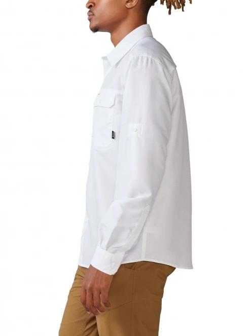 Mountain Hardwear Canyon Long Sleeve Shirt férfi túraing fehér színben 3