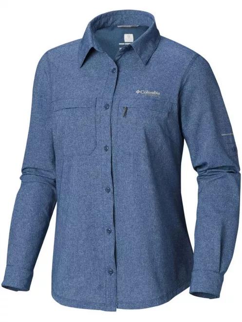 Columbia Irico Long Sleeve Shirt női túraing kék színben 2