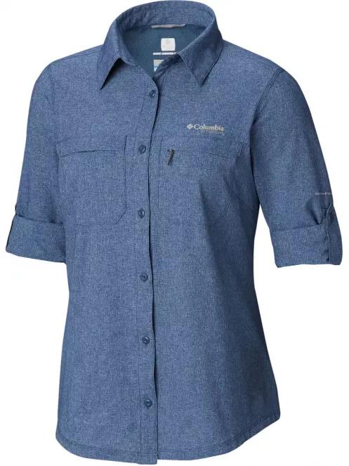 Columbia Irico Long Sleeve Shirt női túraing kék színben 4