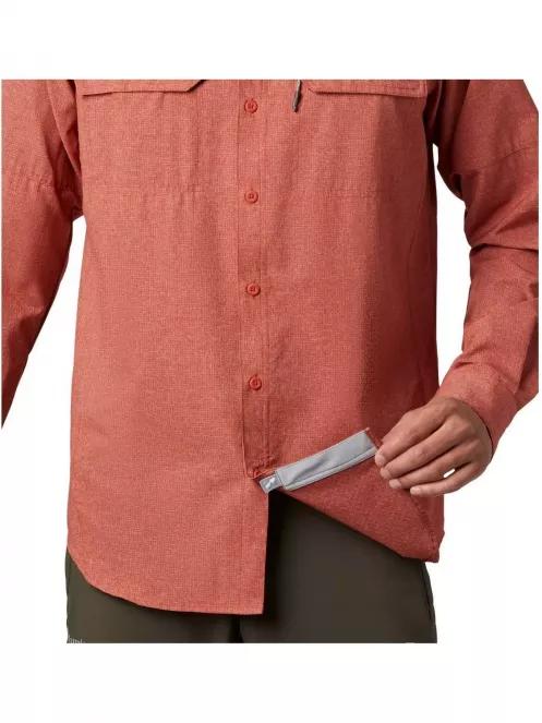 Columbia Irico Men's Long Sleeve Shirt férfi túraing piros színben 7