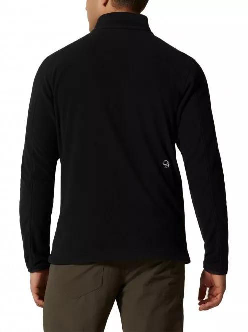 Mountain Hardwear Microchill 2.0 Jacket férfi polár pulóver fekete színben 3