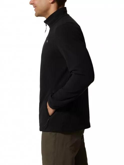 Mountain Hardwear Microchill 2.0 Jacket férfi polár pulóver fekete színben 4