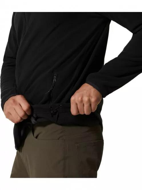 Mountain Hardwear Microchill 2.0 Jacket férfi polár pulóver fekete színben 6